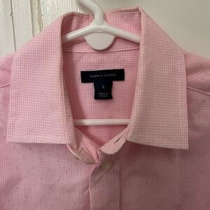 Tommy Hilfiger Light Pink Checkered Shirt